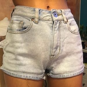Pacsun high waisted mom jean shorts